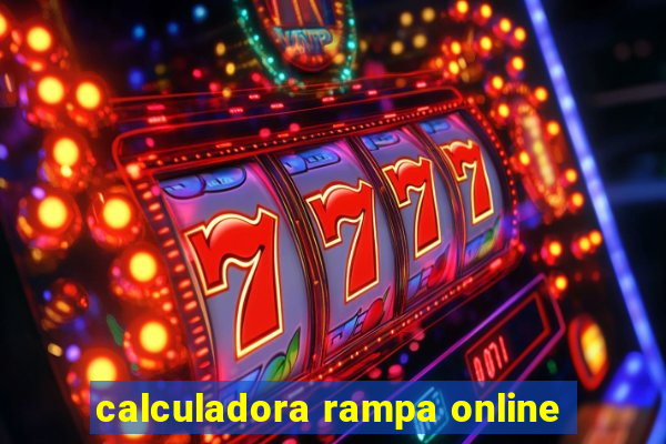 calculadora rampa online